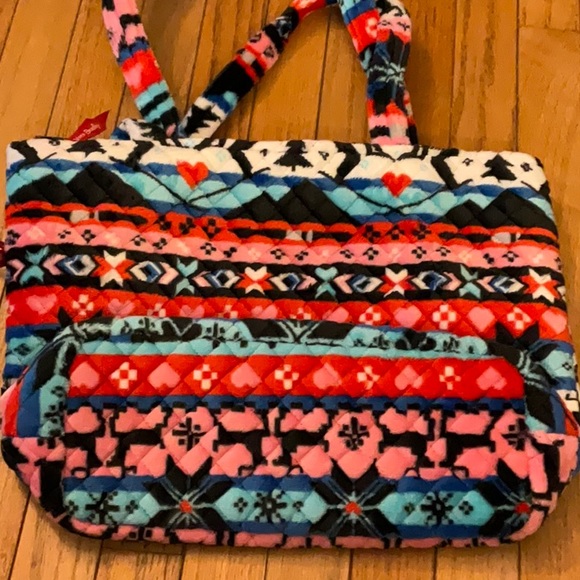 Small Vera tote in Nordic stripe multi. - Picture 4 of 6